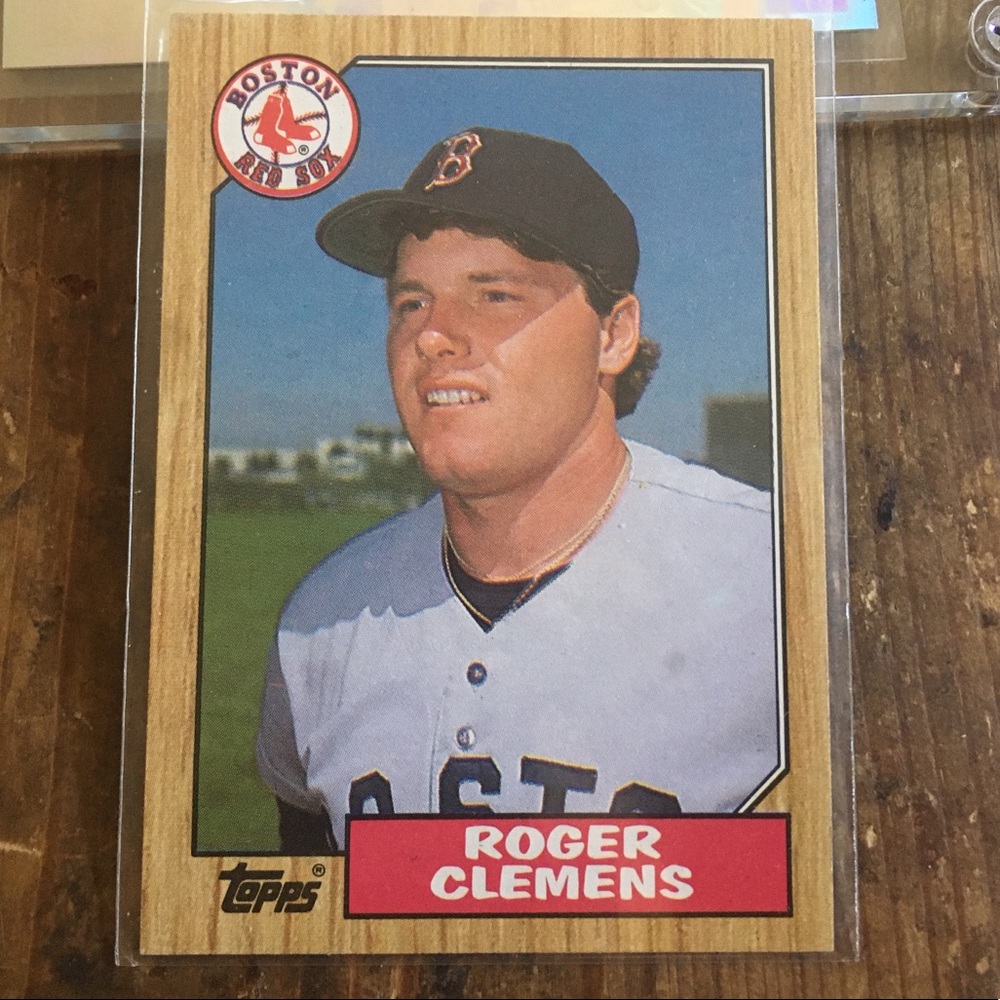 Roger Clemens 1987 Topps